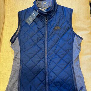 Cutter & Buck CB WeatherTec Women's Vest - Color Blue - Size M - NWT